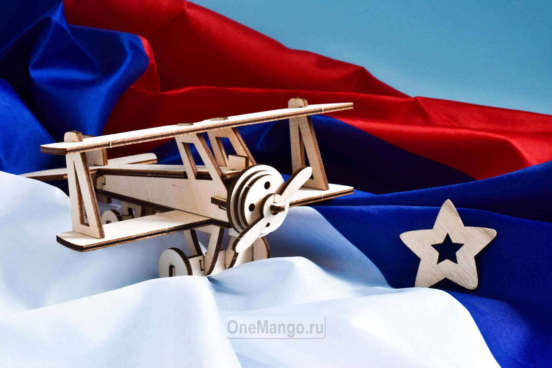 Занавес флаг России 005
