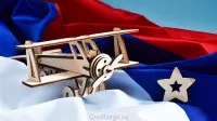 Занавес флаг России 005