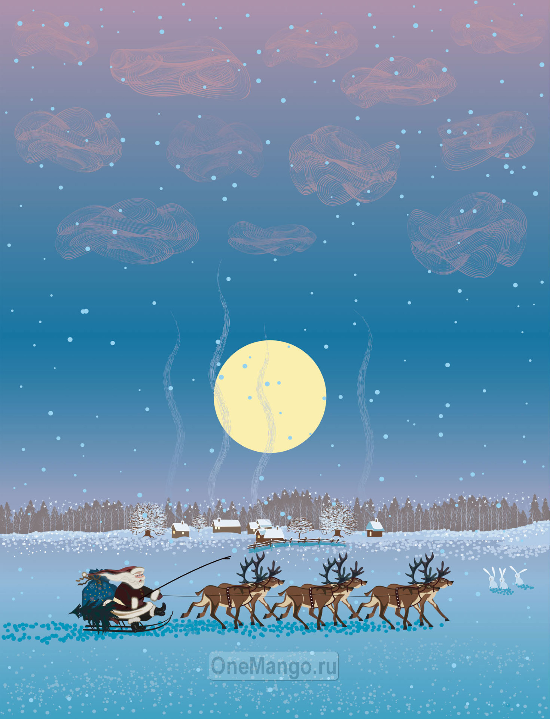 Новогодний занавес 098