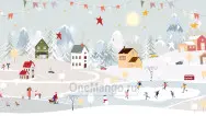 Новогодний занавес 180