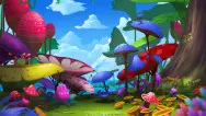 Сказочный занавес 034