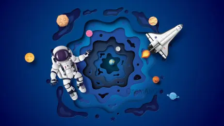 Занавес день космонавтики 001