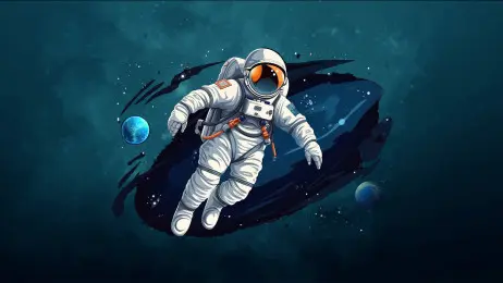 Занавес день космонавтики 009