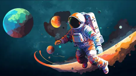 Занавес день космонавтики 012