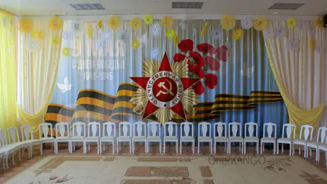 Занавес день победы 107