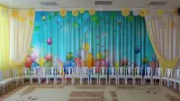 Занавес выпускной в школе 046