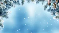 Новогодний занавес 089 (готовый 6х3м)